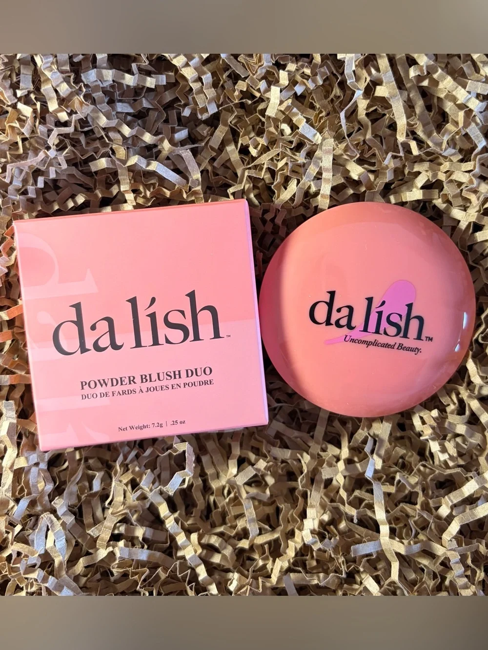Dalísh  Powder Blush Duo in Peachy Keen